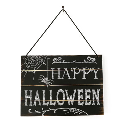 Wooden Spooky Ornament Party Club House Office Hanger Hanging Halloween Spider Letter Sign Plate
Wooden Spooky Ornament Party Club House Office Hanger Hanging Halloween Spider Letter Sign Plate