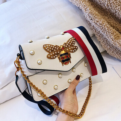 Chobani 2019 new hot Korean ins Yang Mi star with the same paragraph pearl bee shoulder diagonal tide handbag
Chobani 2019 new hot Korean ins Yang Mi star with the same paragraph pearl bee shoulder diagonal tide handbag