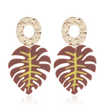 Solememo New Hot ZA Bohemian Vintage Leaf Design Drop Earrings Tropical Plant Statement Dangle Earrings Aretes De Mujer E3550
Solememo New Hot ZA Bohemian Vintage Leaf Design Drop Earrings Tropical Plant Statement Dangle Earrings Aretes De Mujer E3550