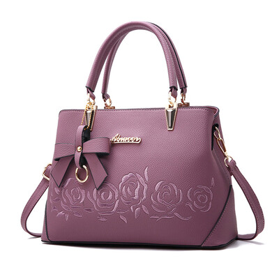 Tailored Fashion Women Bowknot Rose Pattern Crossbody Bag Shoulder Bag Handbag Black
Tailored Fashion Women Bowknot Rose Pattern Crossbody Bag Shoulder Bag Handbag Black