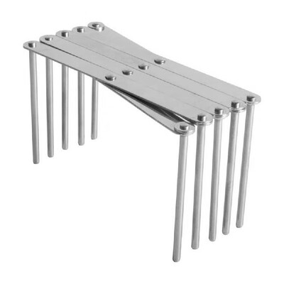Kitchen Utensil Organizer Stainless Steel Pot Lid Plate Holder Rack 4 Sectional Adjustable Length Can Be Extended to 19
Kitchen Utensil Organizer Stainless Steel Pot Lid Plate Holder Rack 4 Sectional Adjustable Length Can Be Extended to 19