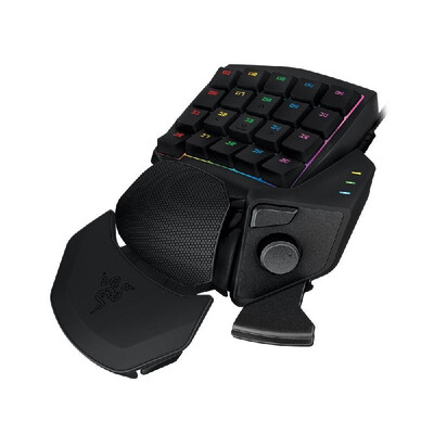 Razer Orbweaver Chroma Mechanical Keyboard 30 Progammable Keys Wired Gaming Keyboard One-hand RGB Backlit Black
Razer Orbweaver Chroma Mechanical Keyboard 30 Progammable Keys Wired Gaming Keyboard One-hand RGB Backlit Black