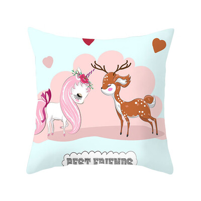 Unicorn Pillow Case Mermaid Flamingo Sika Deer Penguin Elephant Cartoon Printed Pillow Cover
Unicorn Pillow Case Mermaid Flamingo Sika Deer Penguin Elephant Cartoon Printed Pillow Cover
