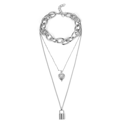 wave money decoration personality creative exaggeration multi-element vintage multi-layer pearl clavicle Woman necklace
wave money decoration personality creative exaggeration multi-element vintage multi-layer pearl clavicle Woman necklace