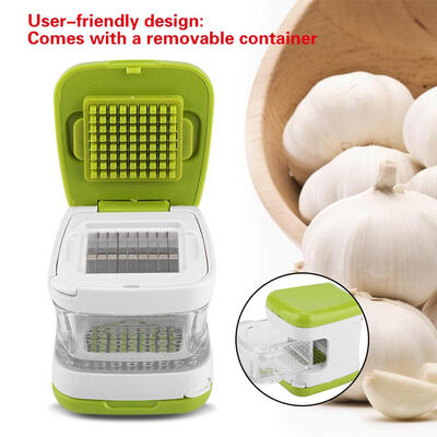 Dual Side Stainless Steel Garllic Press Chopper Mincer Crusher Helper Kitchen Garlic ChopperGarlic Press
Dual Side Stainless Steel Garllic Press Chopper Mincer Crusher Helper Kitchen Garlic ChopperGarlic Press