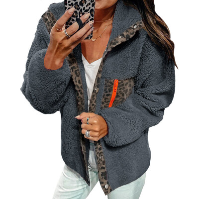 Toponeto Women Leopard Zipper Button Flannel Long Sleeve Sweatshirt Pullover Coat Outwear
Toponeto Women Leopard Zipper Button Flannel Long Sleeve Sweatshirt Pullover Coat Outwear