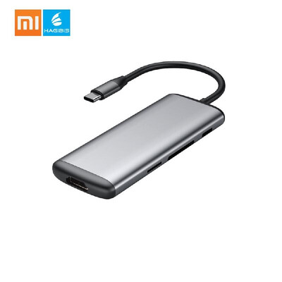 Xiaomi Hagibis USB Type-C Multi-functional Charging Adapter 6 Ports Male to Female Charging Converter Charger TF Card Reader for P
Xiaomi Hagibis USB Type-C Multi-functional Charging Adapter 6 Ports Male to Female Charging Converter Charger TF Card Reader for P