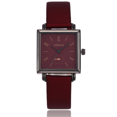 Explosion models Japanese movement ladies watch square creative leather casual quartz watch
Explosion models Japanese movement ladies watch square creative leather casual quartz watch