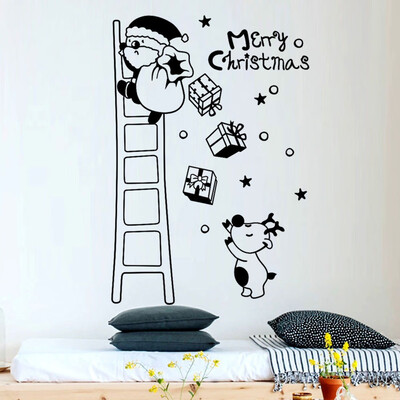 Toponeto Wall Window Stickers Santa Claus Christmas Xmas Vinyl Art Decoration Decals BK
Toponeto Wall Window Stickers Santa Claus Christmas Xmas Vinyl Art Decoration Decals BK