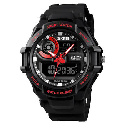 Skmei Multi Function Mens Watch Sport Waterproof Outdoor Digital Wristwatches With Resin Strap
Skmei Multi Function Mens Watch Sport Waterproof Outdoor Digital Wristwatches With Resin Strap