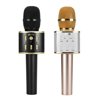 JWD V9 Mini Bluetooth Karaoke Player Wireless Condenser Microphone Bluetooth 42 with Dual Speakers KTV Singing Record 1800mAh Bat
JWD V9 Mini Bluetooth Karaoke Player Wireless Condenser Microphone Bluetooth 42 with Dual Speakers KTV Singing Record 1800mAh Bat