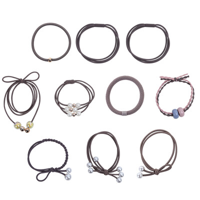 NIKA hair rope hair ring 10 piece combination set ornament tie hair band not hurt small fresh headwear girls coffee color
NIKA hair rope hair ring 10 piece combination set ornament tie hair band not hurt small fresh headwear girls coffee color