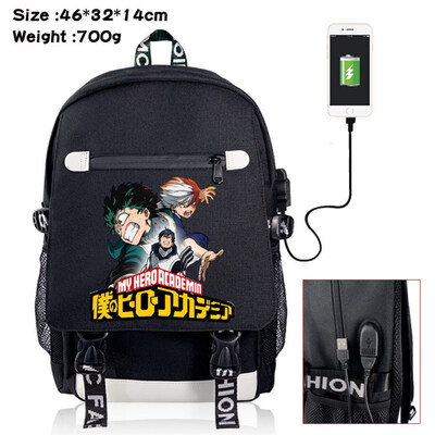 yuangong Exquisite Life Essentials My Hero Academia Printed Backpacks Student School Bag Laptop Backpack with USB Charging
yuangong Exquisite Life Essentials My Hero Academia Printed Backpacks Student School Bag Laptop Backpack with USB Charging