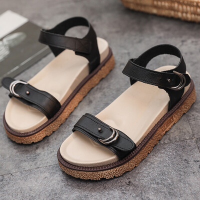 Korean Flat-soled Sandals Fairy Wind Baitao Student Rome Beach Shoes Thick-soled ins Tide
Korean Flat-soled Sandals Fairy Wind Baitao Student Rome Beach Shoes Thick-soled ins Tide