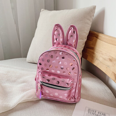 Female Children Backpack Casual Bag Cartoon Rabbit Ear Bag Wave Point Package
Female Children Backpack Casual Bag Cartoon Rabbit Ear Bag Wave Point Package
