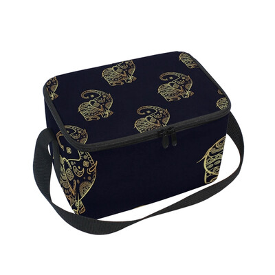 Lunch Box Insulated Lunch Bag Large Cooler Retro Little Elephant Tote Bagfor Kids Men Women
Lunch Box Insulated Lunch Bag Large Cooler Retro Little Elephant Tote Bagfor Kids Men Women