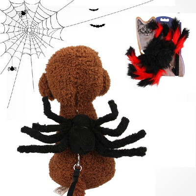 Dog Leash with Spider Pet Dog Halloween Costume Pet Cosplay Clothes Decoration Halloween Dress Up Props for Dogs Puppy
Dog Leash with Spider Pet Dog Halloween Costume Pet Cosplay Clothes Decoration Halloween Dress Up Props for Dogs Puppy