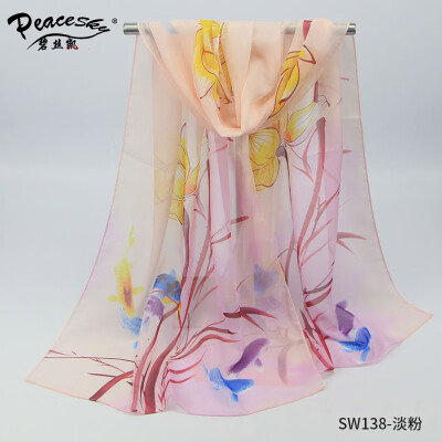 2017 new foreign trade ink painting ladies chiffon printing silk scarf wholesale autumn&winter gifts small scarf SW138
2017 new foreign trade ink painting ladies chiffon printing silk scarf wholesale autumn&winter gifts small scarf SW138