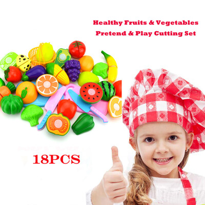 Gobestart Kids Pretend Role Play Kitchen Fruit Vegetable Food Toy Cutting Set Gift HOTSale
Gobestart Kids Pretend Role Play Kitchen Fruit Vegetable Food Toy Cutting Set Gift HOTSale
