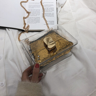 Advanced sense bag foreign chic chain bag 2019 new red jelly transparent bag shoulder bag messenger bag
Advanced sense bag foreign chic chain bag 2019 new red jelly transparent bag shoulder bag messenger bag