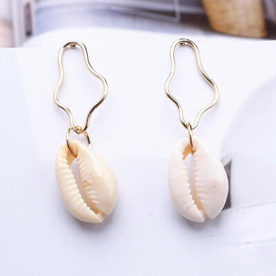 EK646 Bohemian Sea Shell Drop Earrings For Women Metal Starfish Conch Shell Cowrie Statement Earrings 2019 Summer Beach Jewelry
EK646 Bohemian Sea Shell Drop Earrings For Women Metal Starfish Conch Shell Cowrie Statement Earrings 2019 Summer Beach Jewelry