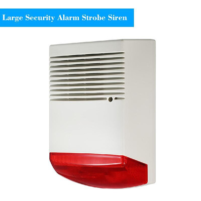 Wired Strobe Siren Sound Light Alarm Red Flashlight Horn 120dB Loud Alarm Sound Speaker Outdoor Waterproof for Intrusion Safety
Wired Strobe Siren Sound Light Alarm Red Flashlight Horn 120dB Loud Alarm Sound Speaker Outdoor Waterproof for Intrusion Safety