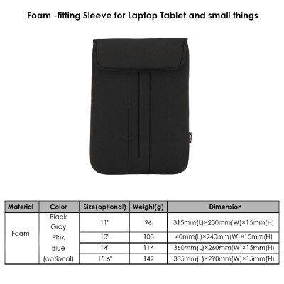 S013A Laptop Sleeve Soft Pouch 111314156 Bag Case Cover for MacBook Air Pro Retina15
S013A Laptop Sleeve Soft Pouch 111314156 Bag Case Cover for MacBook Air Pro Retina15