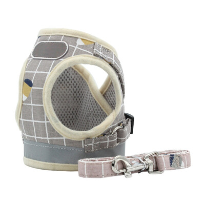 Dog Cat Harness Pet Adjustable Reflective Vest Harness Walking Lead Leash Set For Puppy Plaid Harness For Small Medium Dog
Dog Cat Harness Pet Adjustable Reflective Vest Harness Walking Lead Leash Set For Puppy Plaid Harness For Small Medium Dog