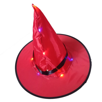LED Light Up Halloween Witch Hat Battery Powered Glowing In Dark Party Hat Hanging Halloween Decoration Party Supplies 5 Color
LED Light Up Halloween Witch Hat Battery Powered Glowing In Dark Party Hat Hanging Halloween Decoration Party Supplies 5 Color