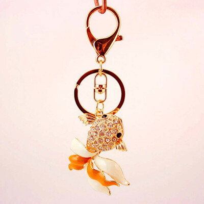 Creative Key Cartoon Exquisite Novelty Goldfish Key Chain Goldfish Gift Chain Bag Hanging Buckle Personality Key
Creative Key Cartoon Exquisite Novelty Goldfish Key Chain Goldfish Gift Chain Bag Hanging Buckle Personality Key