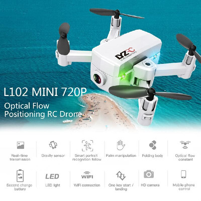 L102 Mini RC Drone with Camera 480P Wifi FPV Altitude Hold RC Quadcopter for Beginner Training Birthday Gift
L102 Mini RC Drone with Camera 480P Wifi FPV Altitude Hold RC Quadcopter for Beginner Training Birthday Gift