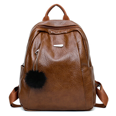2018 new Korean version of the backpack trend retro PU leather casual fashion travel large capacity backpack
2018 new Korean version of the backpack trend retro PU leather casual fashion travel large capacity backpack