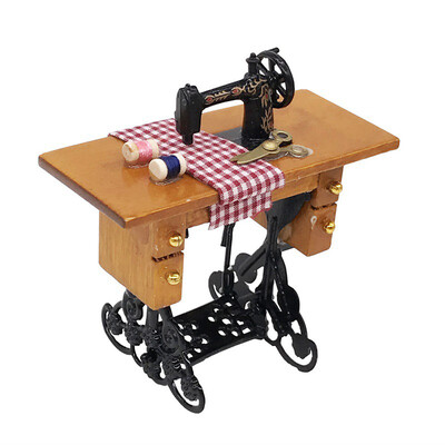 〖Follure〗Mini Sewing Machine with Thread For Wooden 112 Dollhouse Miniature Furniture
〖Follure〗Mini Sewing Machine with Thread For Wooden 112 Dollhouse Miniature Furniture