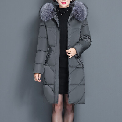 Roseonmyhand Women Winter Warm Thick Outerwear Hair Collar Zip Coat Slim Cotton-padded Jacket
Roseonmyhand Women Winter Warm Thick Outerwear Hair Collar Zip Coat Slim Cotton-padded Jacket