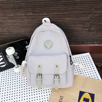 New 2019 fashion simple large capacity backpack mens backpack high school student bag female Korean version of the backpack
New 2019 fashion simple large capacity backpack mens backpack high school student bag female Korean version of the backpack