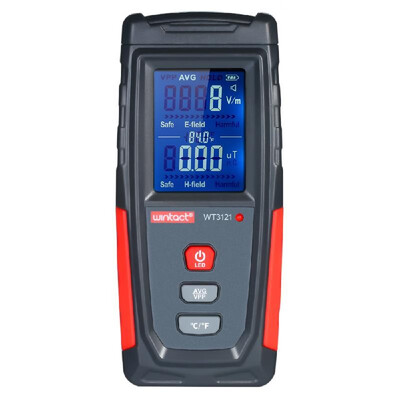 wintact High Precision Handheld Mini Digital LCD EMF Tester Electromagnetic Field Radiation Detector Meter Dosimeter Tester Counte
wintact High Precision Handheld Mini Digital LCD EMF Tester Electromagnetic Field Radiation Detector Meter Dosimeter Tester Counte