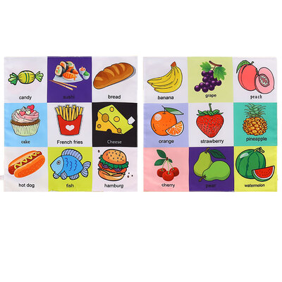 Baby Cloth Book Soft Books Learning Animal Traffic Fruit Alphabet Bedtime Reading for Boy & Girl Early Educational Activity Toys
Baby Cloth Book Soft Books Learning Animal Traffic Fruit Alphabet Bedtime Reading for Boy & Girl Early Educational Activity Toys