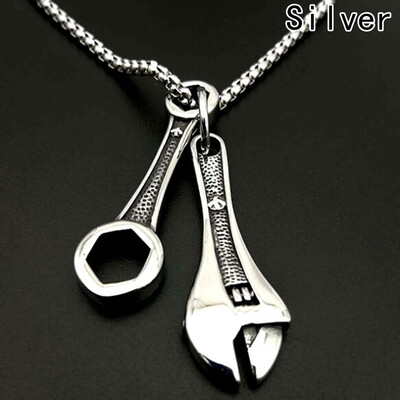 Fashion Men&39s Hip Hop Titanium Necklace Pendant Charm Bracelet Biker Mechanic Stainless Steel
Fashion Men&39s Hip Hop Titanium Necklace Pendant Charm Bracelet Biker Mechanic Stainless Steel