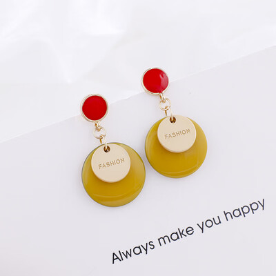 Flashbuy Fashion Metal Round Drop Earring For Women Geometric Gold Round Alloy Earrings Girls Jewelry Wedding Accessories
Flashbuy Fashion Metal Round Drop Earring For Women Geometric Gold Round Alloy Earrings Girls Jewelry Wedding Accessories