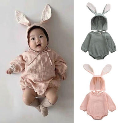 Funny Toddler Baby Girl Autumn Clothes Romper Jumpsuit Bodysuit3D Rabbit Ear Hat Outfits 0-24M
Funny Toddler Baby Girl Autumn Clothes Romper Jumpsuit Bodysuit3D Rabbit Ear Hat Outfits 0-24M