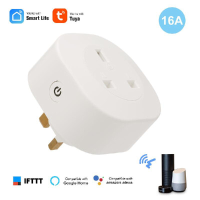 Smart Power Plug Smart Home Socket Voice Control Compatible with Amazon Echo & for Google Home IFTTT Tmall Elf Timing Function App
Smart Power Plug Smart Home Socket Voice Control Compatible with Amazon Echo & for Google Home IFTTT Tmall Elf Timing Function App