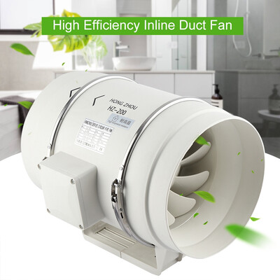 High Efficiency Inline Duct Fan Air Extractor Bathroom Kitchen Ventilation System 110V
High Efficiency Inline Duct Fan Air Extractor Bathroom Kitchen Ventilation System 110V