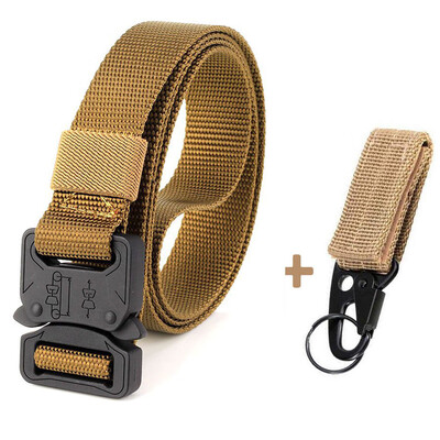 Military Canvas Belt Men Tactical Designer 25CM Width Army Belts For Jeans Pants Nylon Belt Black Metal Buckle Thin Waist Belt
Military Canvas Belt Men Tactical Designer 25CM Width Army Belts For Jeans Pants Nylon Belt Black Metal Buckle Thin Waist Belt