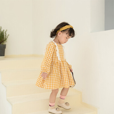 Autumn Casual Baby Girls Plaid Print Long Sleeve Dress With Pocket Design Kids Toddler Pageant Sundress
Autumn Casual Baby Girls Plaid Print Long Sleeve Dress With Pocket Design Kids Toddler Pageant Sundress