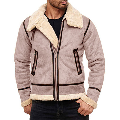 Toponeto Men Autumn Winter Highneck Warm Liner Lapel Leather Zipper Outwear Top Coat
Toponeto Men Autumn Winter Highneck Warm Liner Lapel Leather Zipper Outwear Top Coat