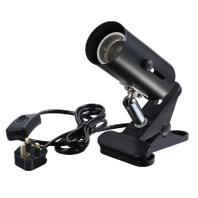 85-265V 300W UVB Pet Light Holder Clamp Lamp Fixture Solid Ceramics Socket&Iron Shell 360° Adjustable Habitat Lighting&Cer
85-265V 300W UVB Pet Light Holder Clamp Lamp Fixture Solid Ceramics Socket&Iron Shell 360° Adjustable Habitat Lighting&Cer
