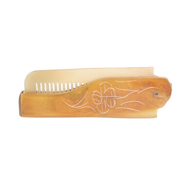 Mini Foldable Hair Comb Mens Beard Comb Natural Horn Comb Anti Static Wide Teeth Massage Comb Hair Health Care Horn Comb
Mini Foldable Hair Comb Mens Beard Comb Natural Horn Comb Anti Static Wide Teeth Massage Comb Hair Health Care Horn Comb