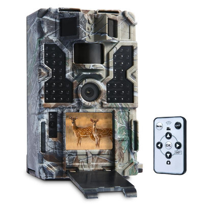 TOMSHOO Trail Camera 1080P 30fps Hunting Camera with 48pcs 850NM IR LEDs Night Vision 02s Trigger TimeTime Lapse 20m Range20
TOMSHOO Trail Camera 1080P 30fps Hunting Camera with 48pcs 850NM IR LEDs Night Vision 02s Trigger TimeTime Lapse 20m Range20