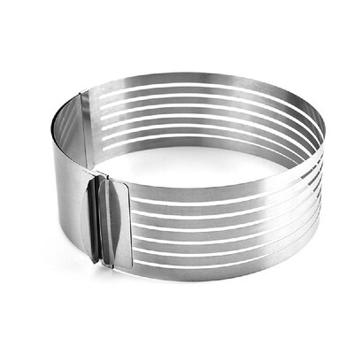 Spot stainless steel mousse circle round cake mold 6 inch-8 inch adjustable layered telescopic baking tool 6-8 inches
Spot stainless steel mousse circle round cake mold 6 inch-8 inch adjustable layered telescopic baking tool 6-8 inches
