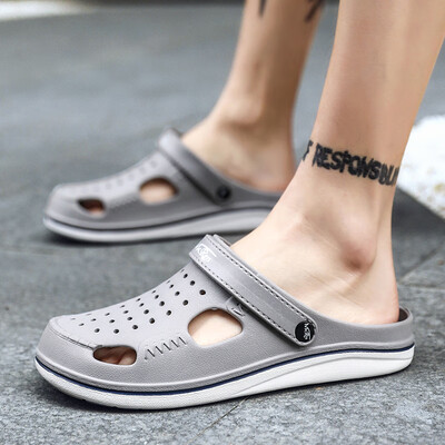 Dongdong Shoes Men Wear Slippers Outside in Summer Anti-slip Soft Bottom Trendy Baotou Sandals&Beach Shoes
Dongdong Shoes Men Wear Slippers Outside in Summer Anti-slip Soft Bottom Trendy Baotou Sandals&Beach Shoes
